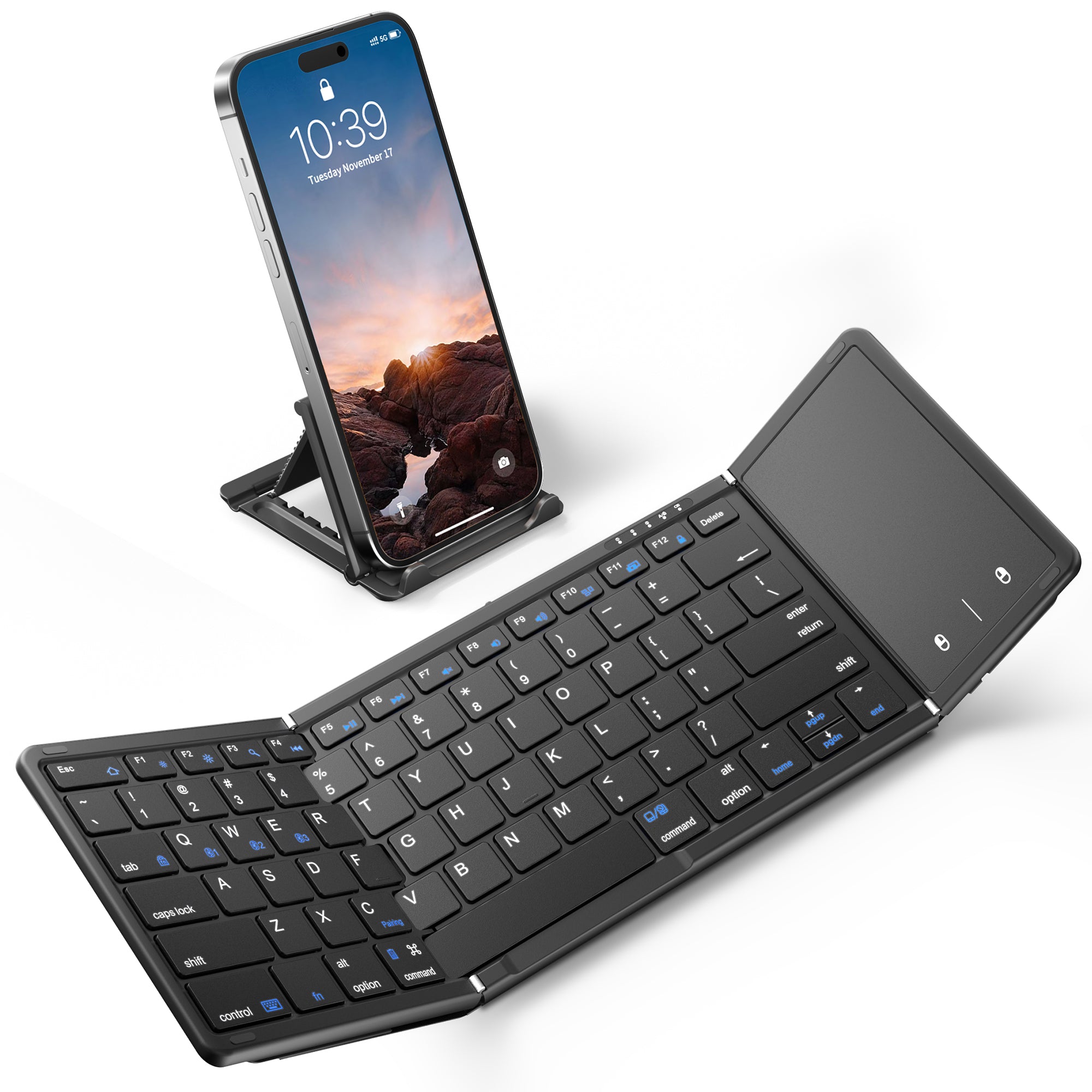 Foldable Keyboard with Touchpad - KT06