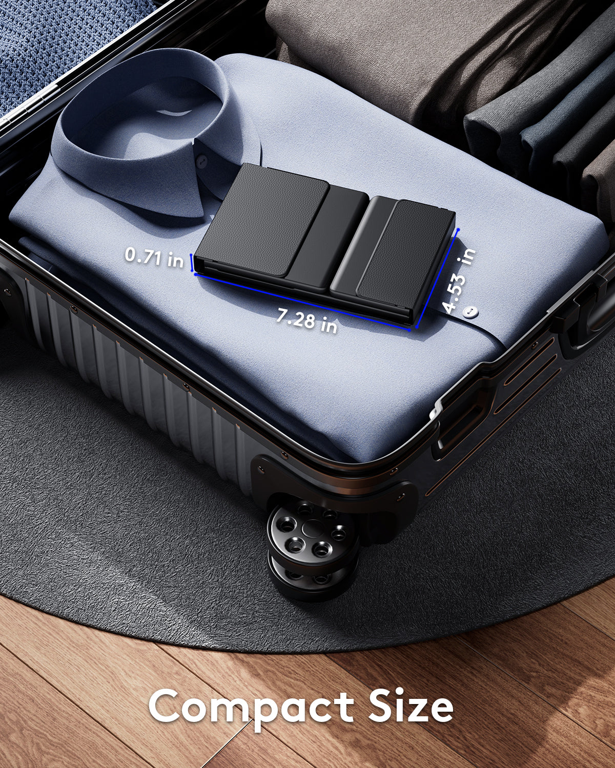 Foldable Keyboard with Touchpad with Backlight - KT06X