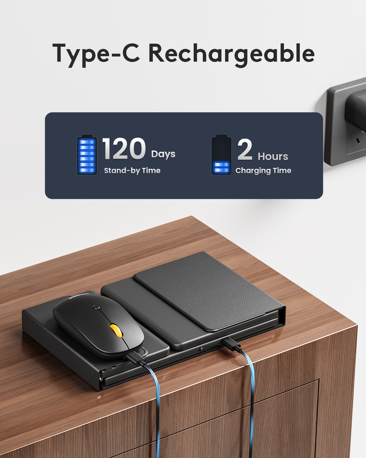 Foldable Keyboard and Mouse Combo - KM01