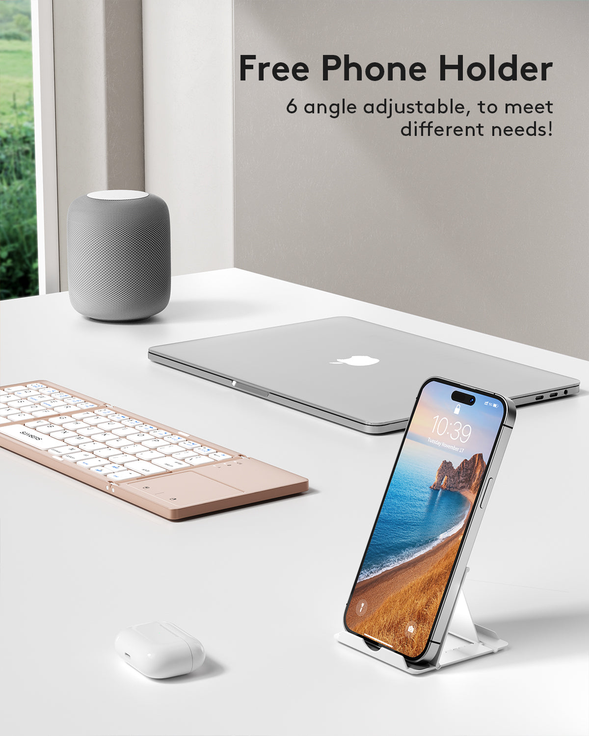 Folding Keyboard with Touchpad - KT03