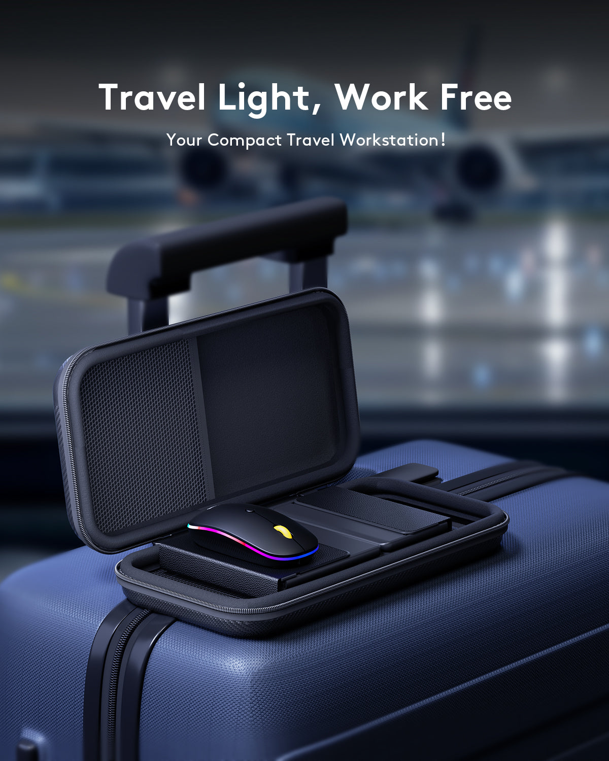 Samsers Foldable Keyboard and Mouse with Backlight - KM01X