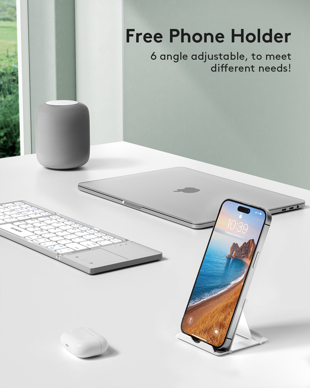 Folding Keyboard with Touchpad - KT03