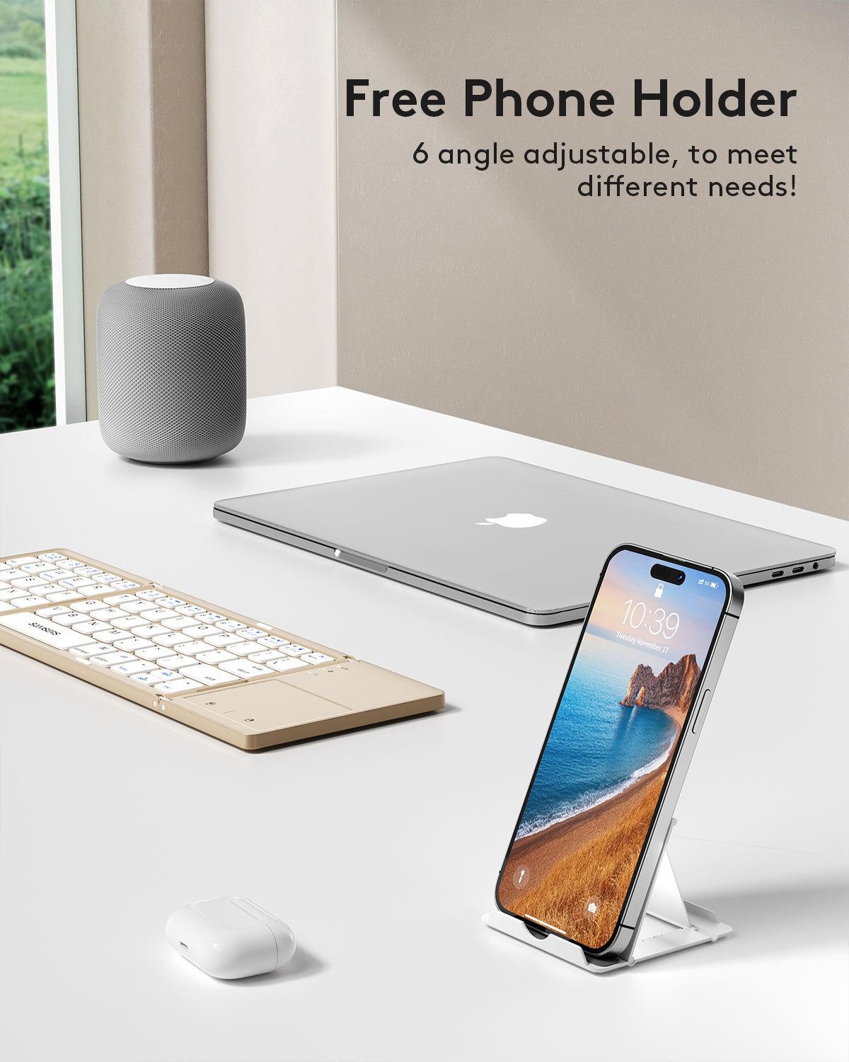 Folding Keyboard with Touchpad - KT03