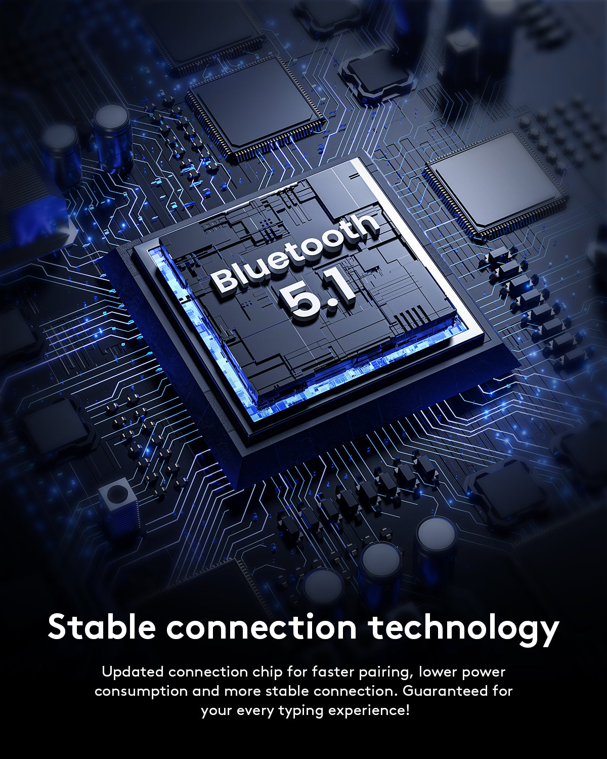 Foldable Keyboard with Keypad with Backlight - KF06X