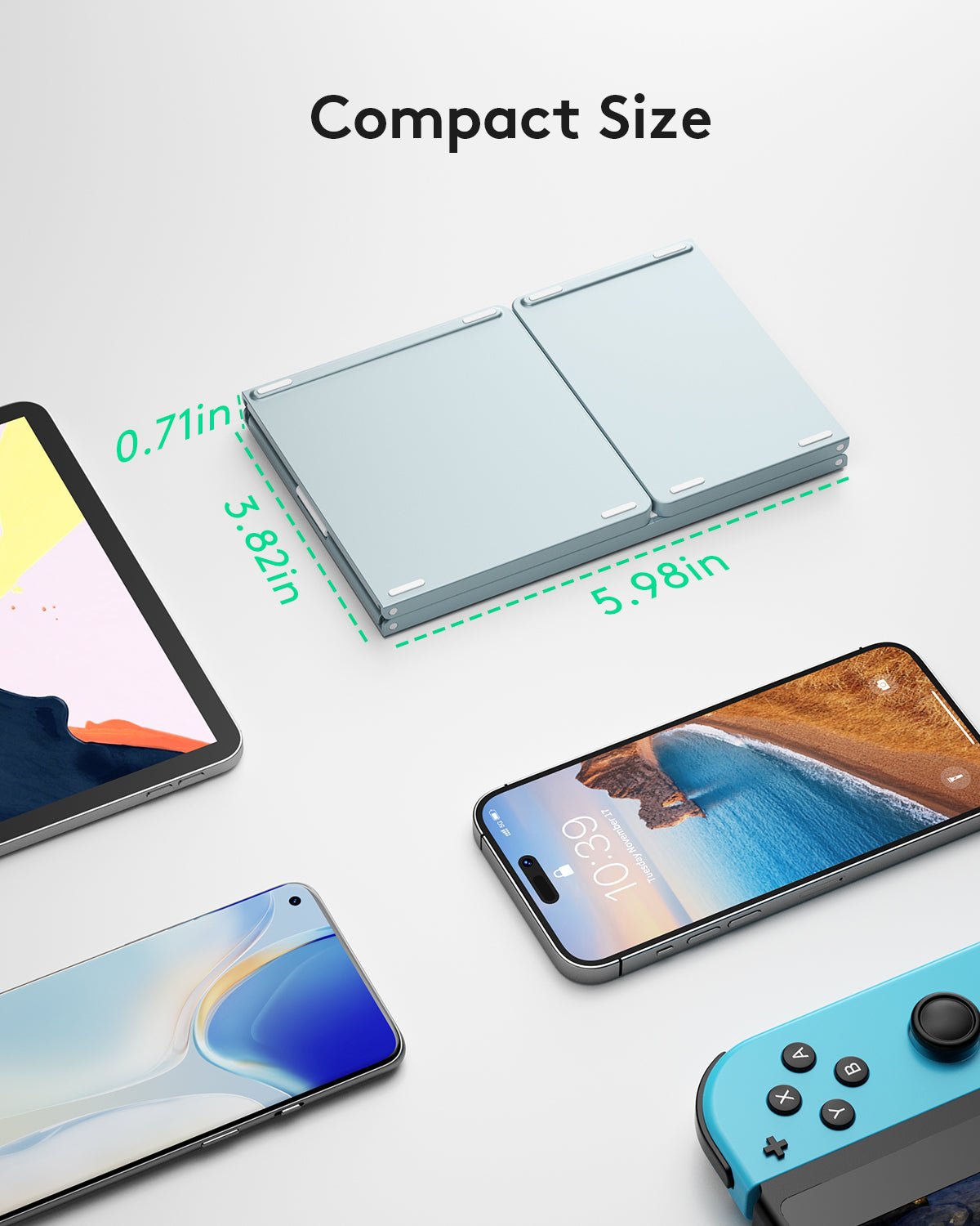 Folding Keyboard with Touchpad - KT03