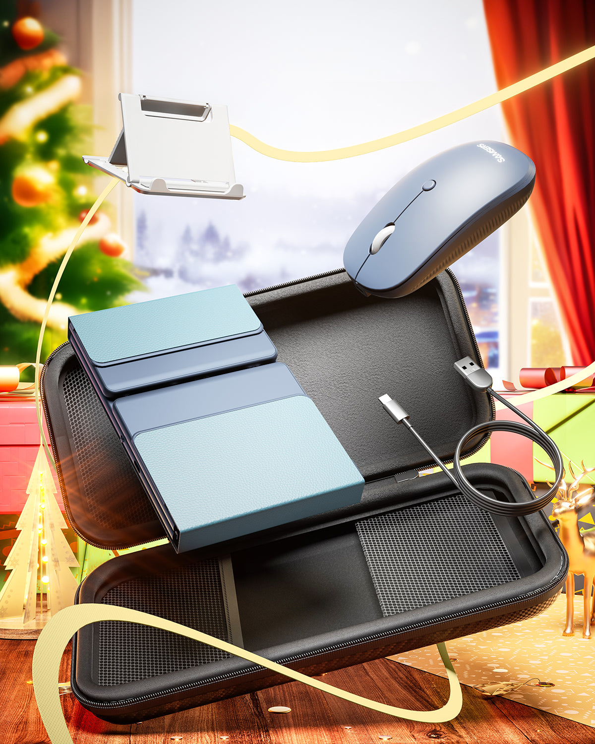 Foldable Keyboard and Mouse Combo - KM01