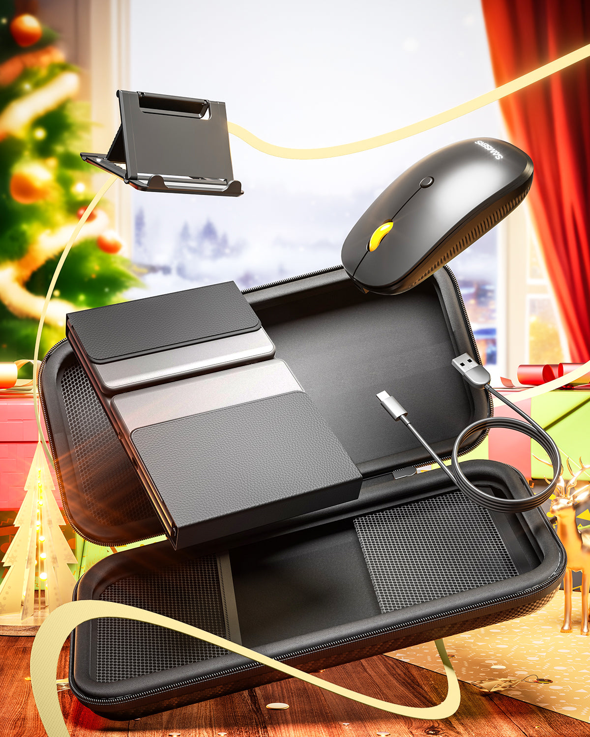 Foldable Keyboard and Mouse Combo - KM01