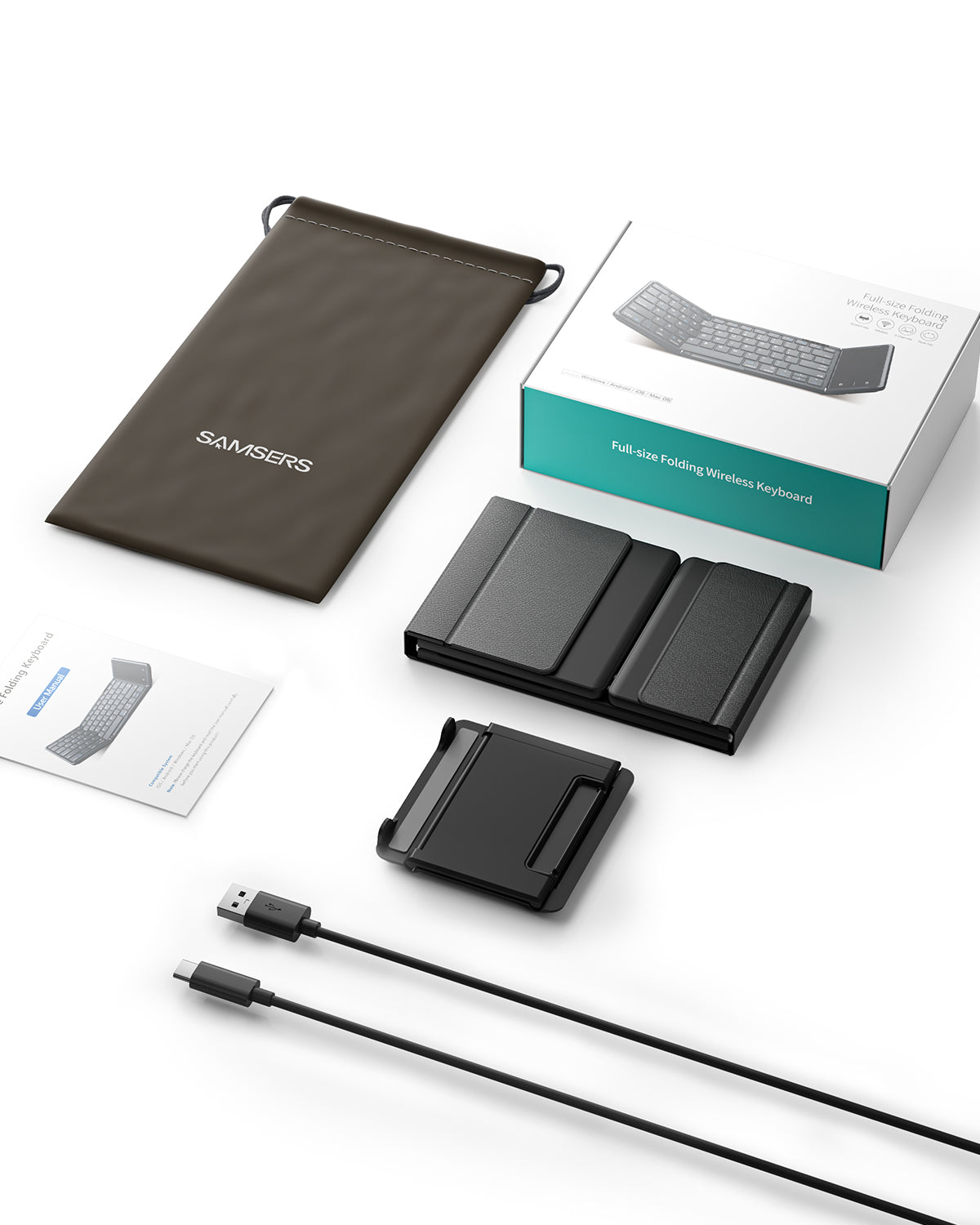 Foldable Keyboard with Touchpad - KT06