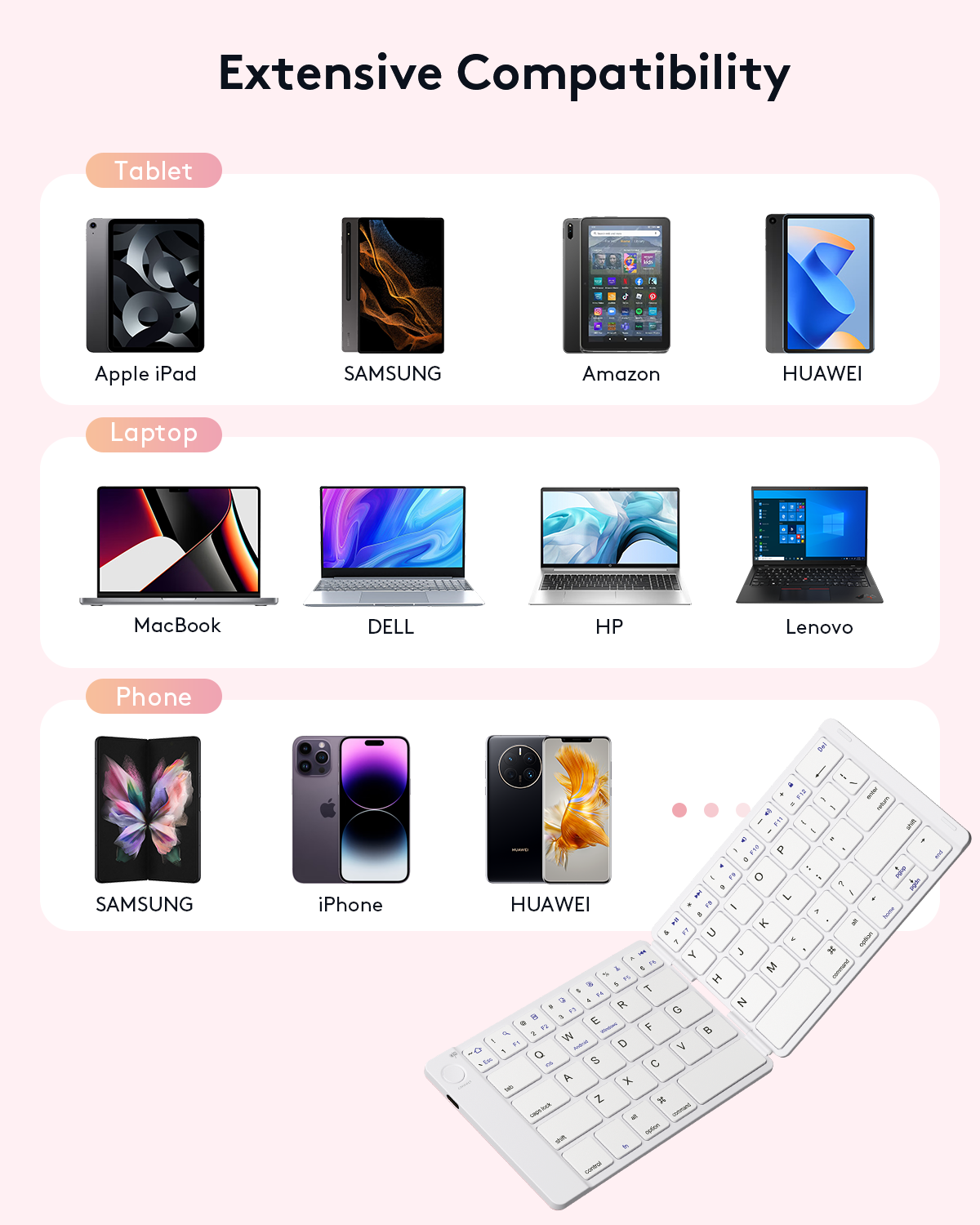 Foldable Keyboard - KF01