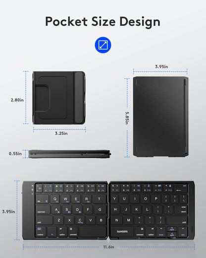 Folding Pocket Keyboard - KD07T