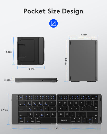 Folding Pocket Keyboard - KD07T