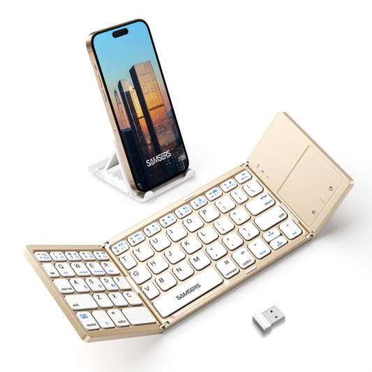 Dual Mode Folding Keyboard with Touchpad - KT03M