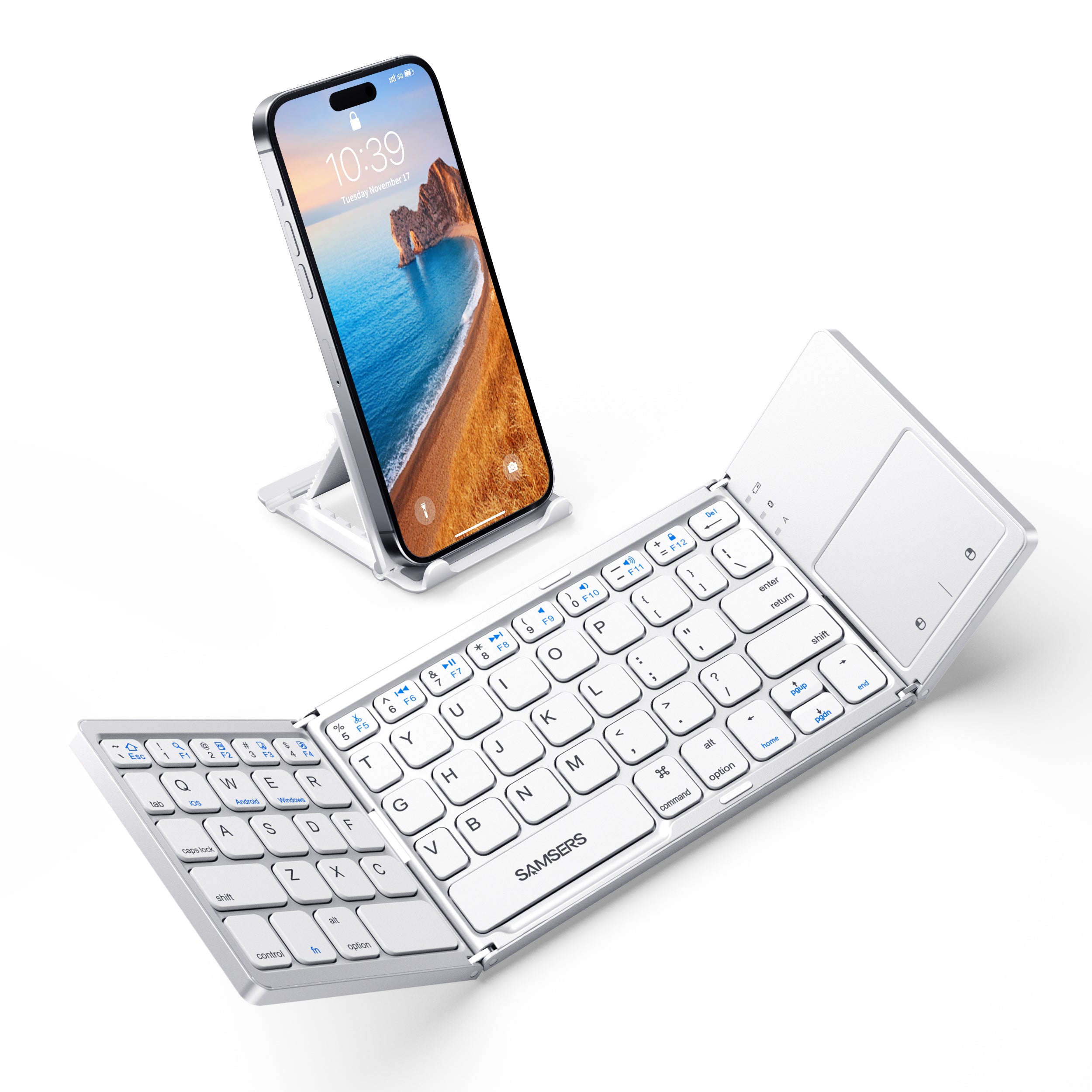 Folding Keyboard with Touchpad - KT03