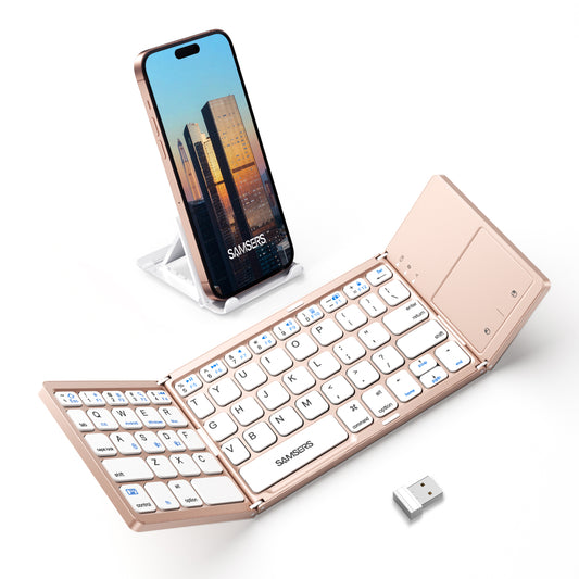 Dual Mode Folding Keyboard with Touchpad - KT03M
