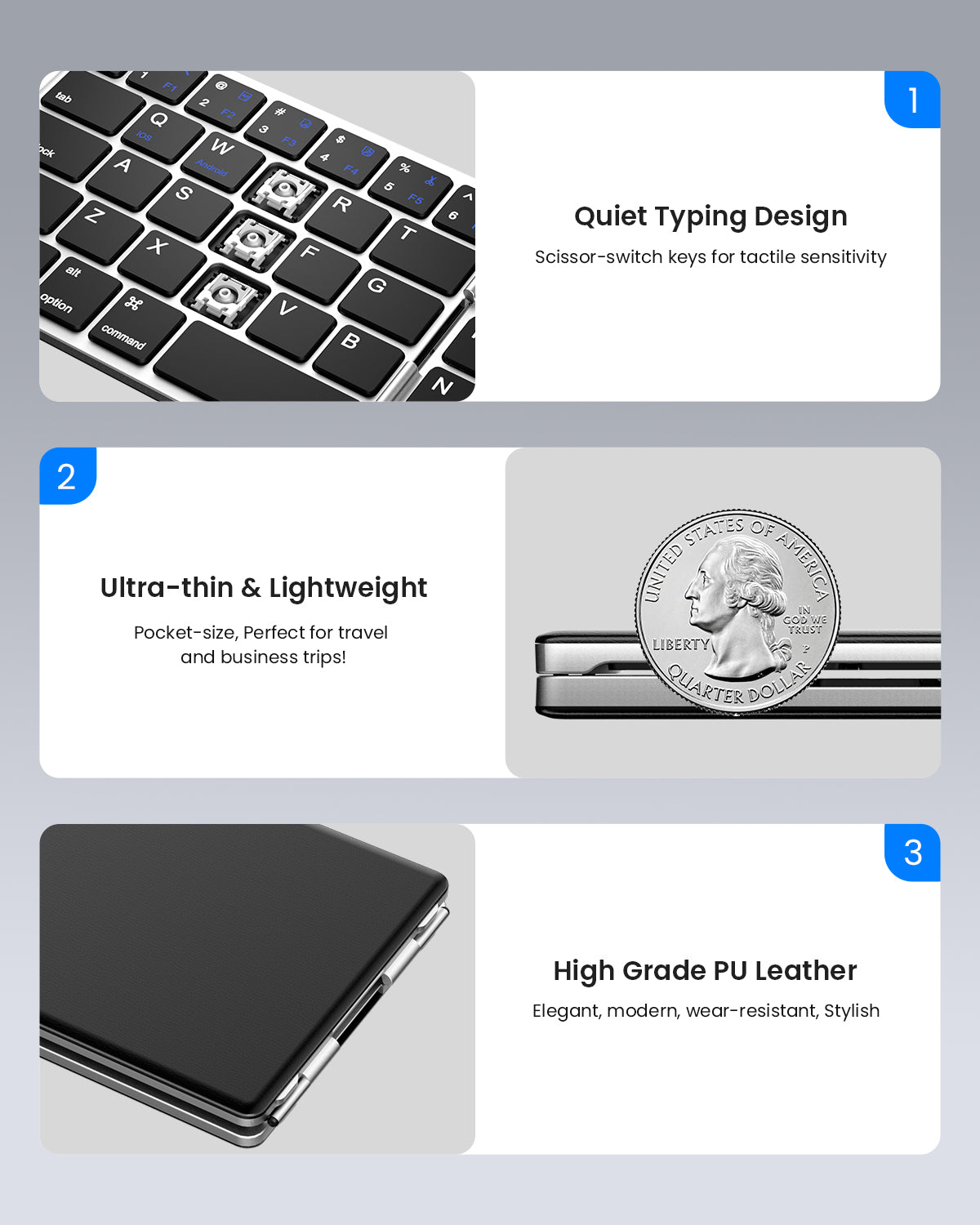 Foldable Keyboard - KF01