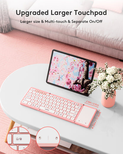 Foldable Keyboard with Touchpad - KT06S