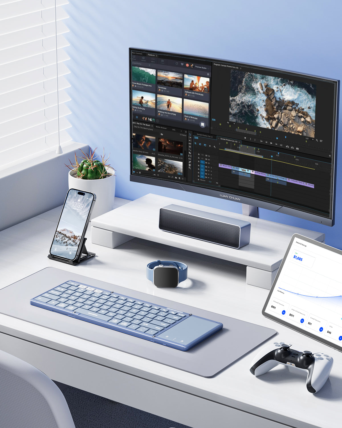 Foldable Keyboard with Touchpad - KT06S