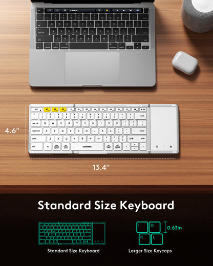 Foldable Keyboard with Touchpad - KT06S