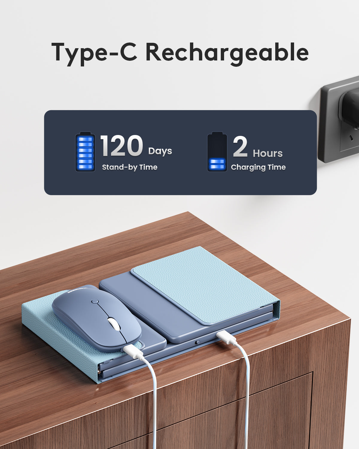 Foldable Keyboard and Mouse Combo - KM01