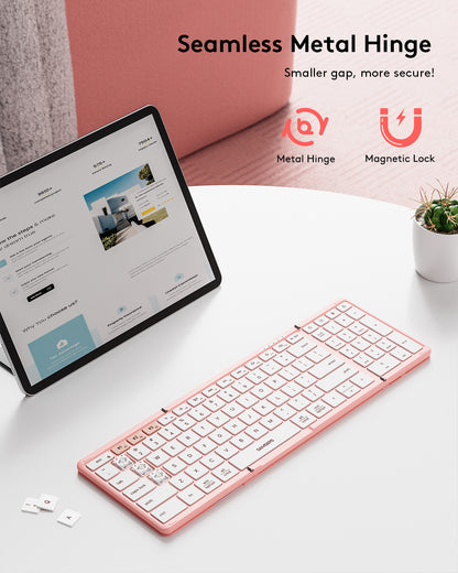 Foldable Keyboard with Numeric Keypad - KF06S