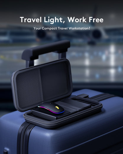 KM01X Folding Bluetooth Keyboard and Mouse Set