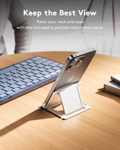 Full-Size Foldable Bluetooth Keyboard - KF08S