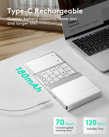 Foldable Keyboard with Touchpad - KT06S