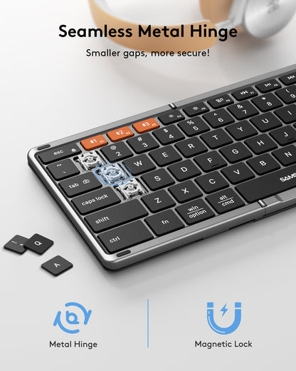 Foldable Keyboard with Touchpad - KT06S