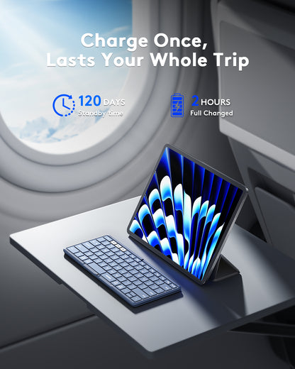 Full-Size Foldable Bluetooth Keyboard - KF08S