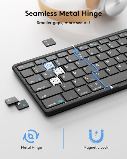 Foldable Keyboard with Touchpad - KT06