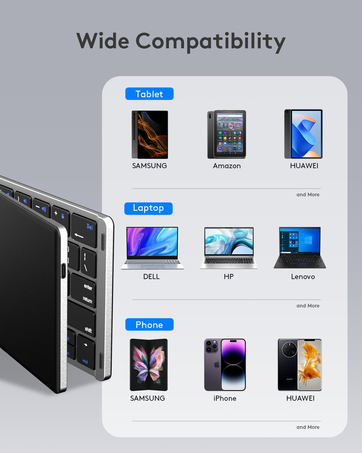 Foldable Keyboard - KF01