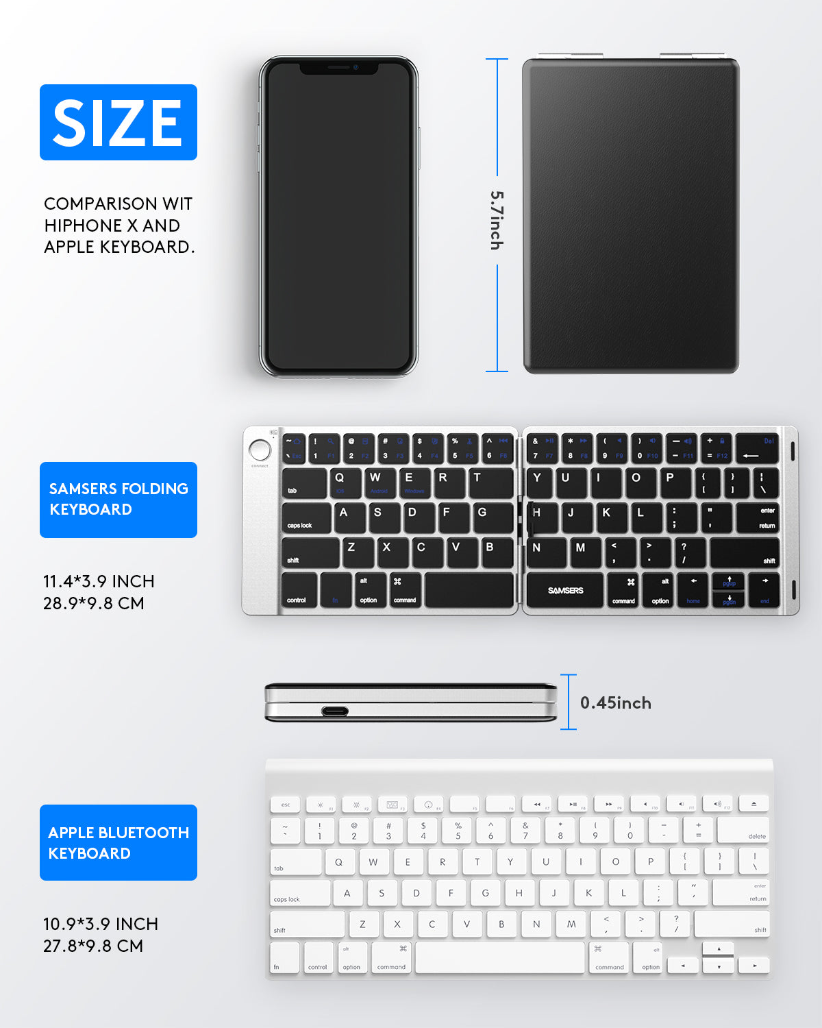 Foldable Keyboard - KF01