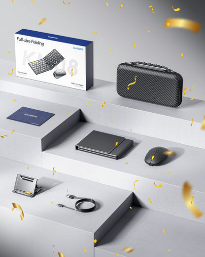Foldable Keyboard and Mouse Combo - KM08
