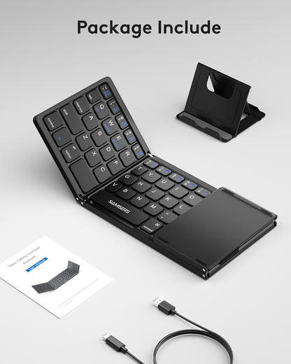 Samsers Folding Keyboard with Touchpad - KT03
